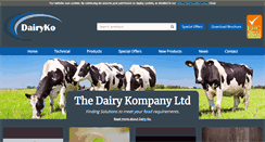 Desktop Screenshot of dairyko.co.uk